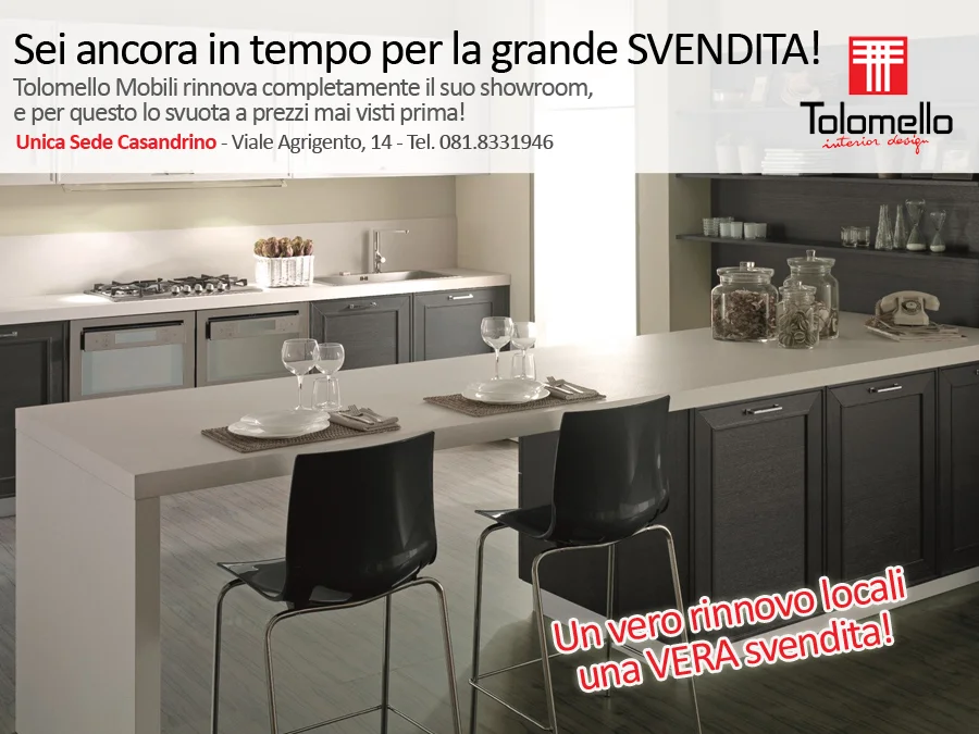 Cucine ma non solo nella nostra grande svendita!