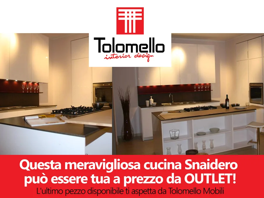 Una meravigliosa cucina: tua a prezzo da OUTLET!