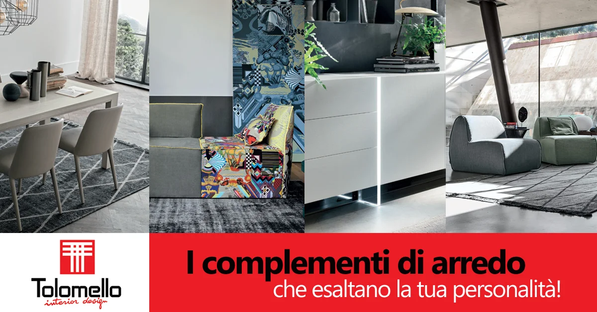 Complementi di arredo che puntano sulla personalità!